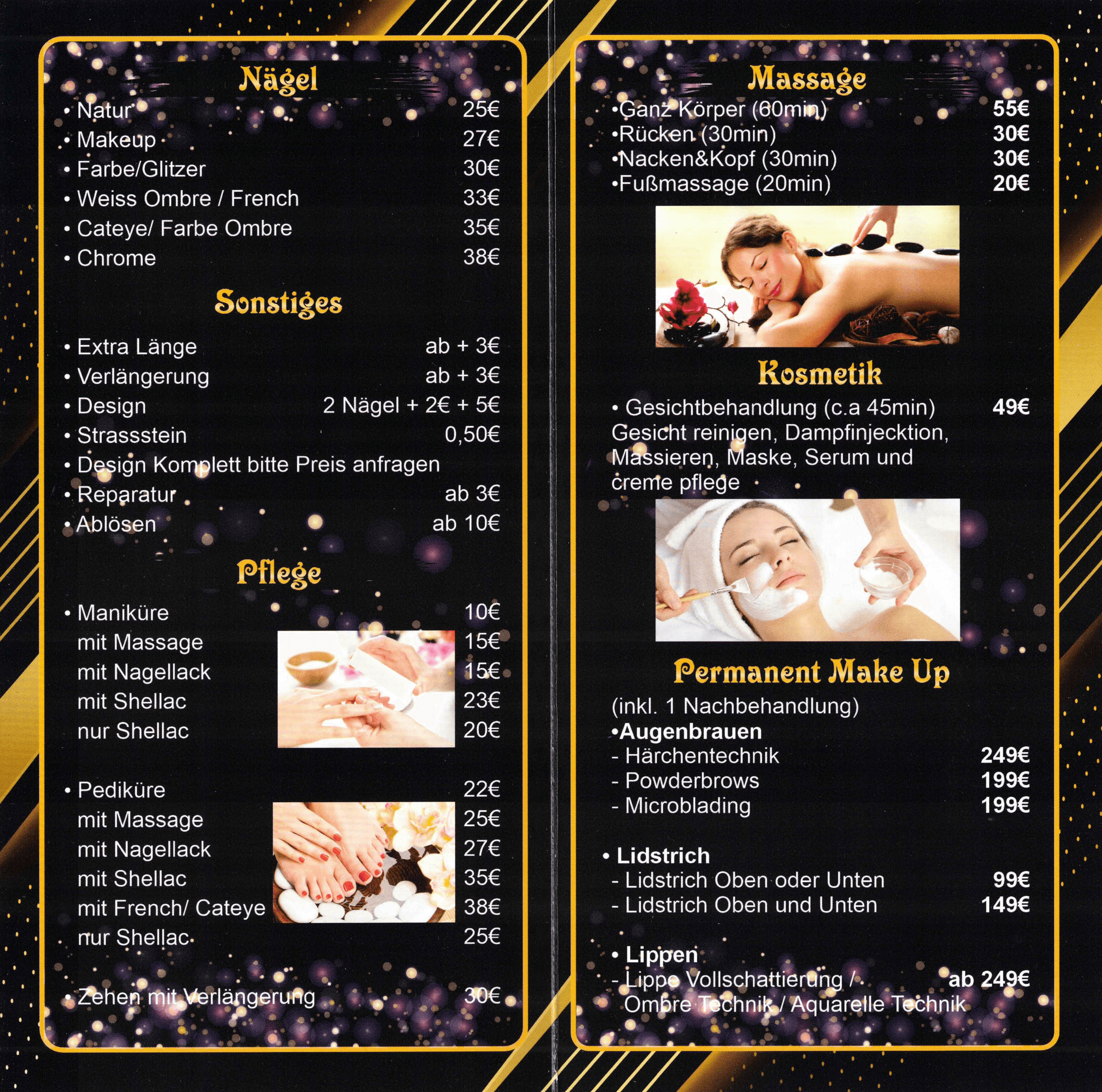 Lasna Spa Preise Karte 2